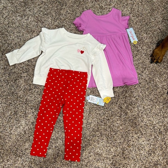 Cat & Jack Bundle 3 Piece Size 2T NWT - Picture 1 of 5